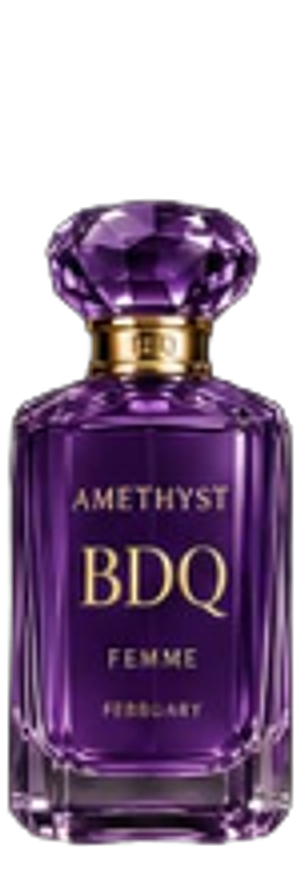 Amethyst bottle — February, Pour Femme