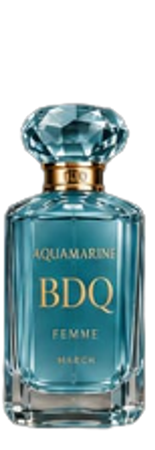 Aquamarine bottle — March, Pour Femme
