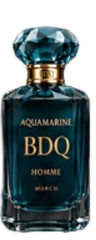 Aquamarine bottle — March, Pour Homme