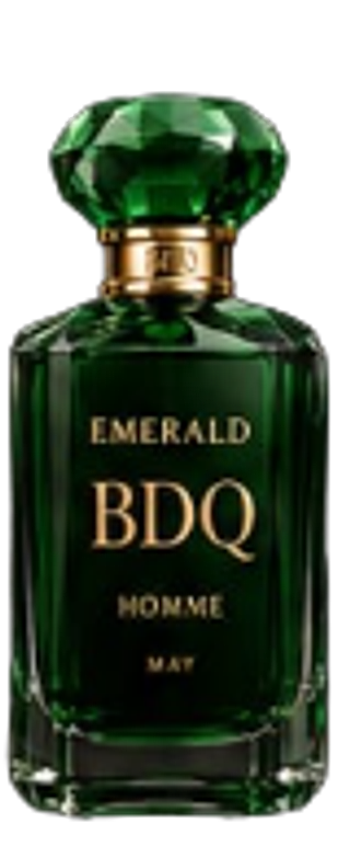 Emerald bottle — May, Pour Homme