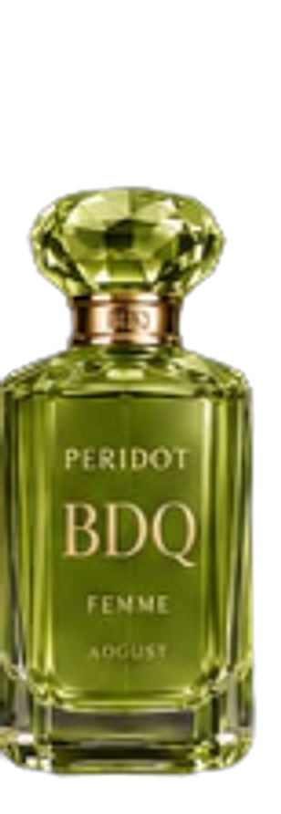 Peridot bottle — August, Pour Femme