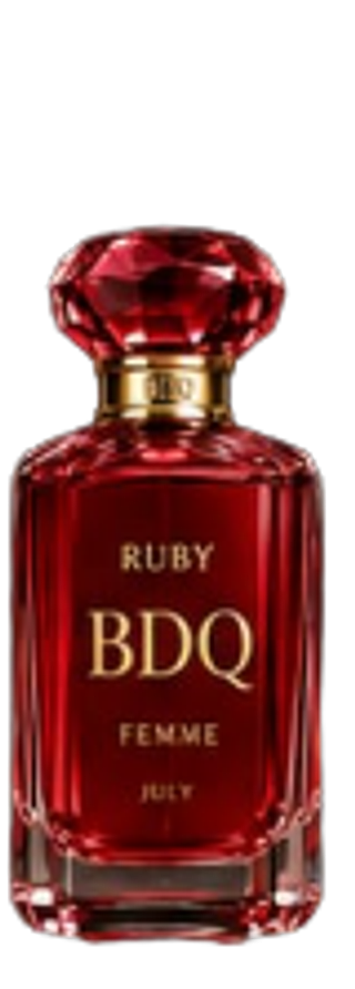 Ruby bottle — July, Pour Femme