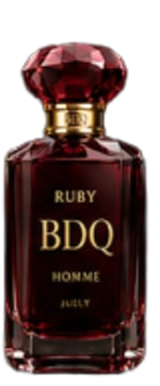 Ruby bottle — July, Pour Homme